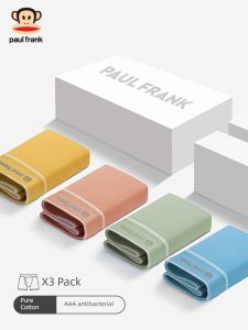 Pure Cotton Low Rise Boxer Shorts for Men Youth Loose Fit Flat Angle Briefs Comfortable Breathable Mens Underwear Briefs