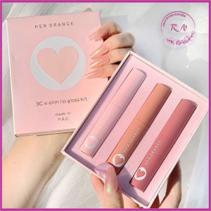Set 3 Cây Son Kem Herorange Và  Son A-B(kèm quà tặng buột tóc ngẫu nhiên)