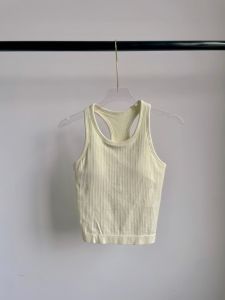 Womens Short Yoga Vest Fitness Sports Wear with Chest PadLU EBB Anti Shake Side Breast Reduction Good Package