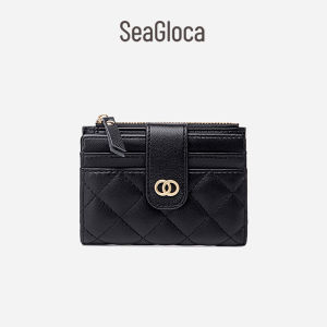 SeaGloca New Luxury Women Short Wallet Lady Purse With Card Holder