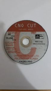 Batu CNO 4" x 2.5mm untuk potong dan poles