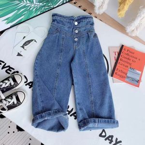 Girls Stylish Denim Pants