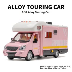 Simulation RV Model Kids Alloy Luxury Bus Toy Car