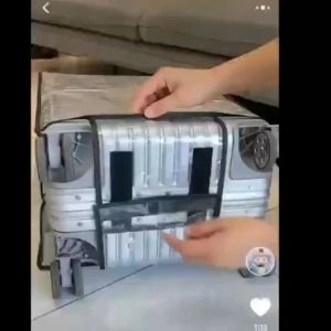 พร้อมส่ง+ถูกสุด ผ้าคลุมกระเป๋าเดินทาง PVC พลาสติกใส ถุงคลุมกระเป๋าเดินทาง พลาสติกคลุมกระเป๋าเดินทาง Luggage Cover