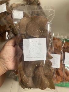 ข้าวเกรียบปลา (แผ่นดิบ)พร้อมทอด