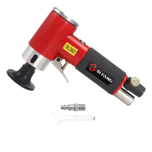 Si Fang | SI FANG Mini Air Angle Die Grinder 90 Degree Pneumatic Angle Grinder Grinding Polishing Machine with 2 Inch Sanding Discs Set