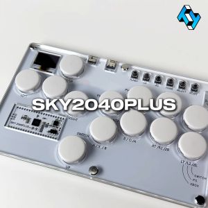 Gigaware SKY2040 PLUS V1.0 Hitbox 13 Keys Gamepad Arcade Stick FightPad Controller for PC MiSTer Android Raspberry Pi Nintendo Switch PS3 and PS4