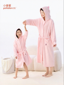 potatokids | Absorbent Children Bathrobe Robe