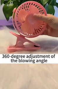 Fan YF-F01 Mute-functional desktop clip 2 in 1 fan
