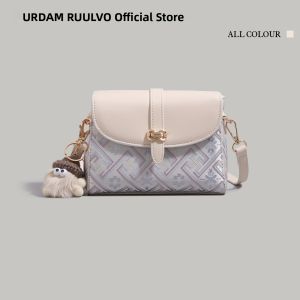 URCDN RDALVO | Heritage Embroidery Square Bag Casual Shoulder/Crossbody Bag
