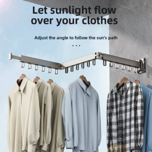 Foldable Extendable Clothes Drying Rack