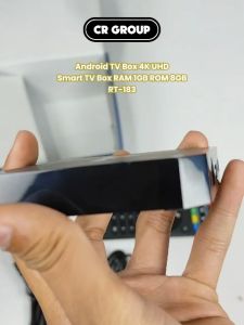 CRGROUP Android TV Box Support 4K UHD Smart TV Box RAM 1GB ROM 8GB RT-183
