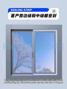 Famoustore Sliding Window Sealing Strip Waterproof Gap Sealant Self Adhesive Tape Weather Proof Windproof Weather Strip Kalis Air
