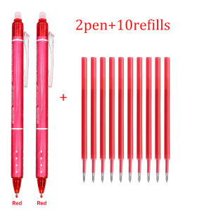 MROOFUL | Bút Gel Xóa Được 0.5mm Có Thể Thu Vào Dung Tích Lớn Ruột Bút Thay Thế Được Tay Cầm Có Thể Rửa Được Dùng Cho Trường Học & Văn Phòng Phẩm