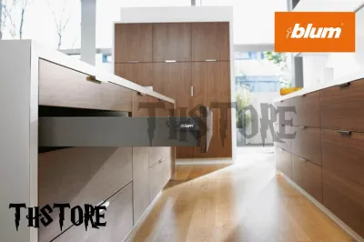 Blum Tandembox S1 （For Cabinet Width 300-1200mm） kitchen drawer Soft Closing system！！！Colour Available Silk White / Aluminium Grey / Orion Grey！！！Blum Original！！！
