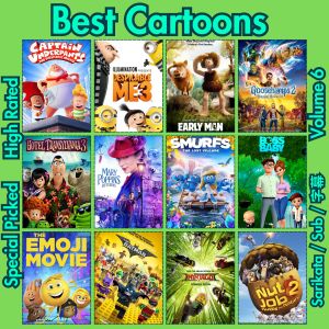 [PENDRIVE MOVIE] 20 KIDS CARTOON COLLECTION VOL. 6 | CHILDREN CARTOON COLLECTION