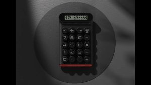 Retro Calculator Mechanical Keyboard Portable Computer 10 Digit LCD Display Financial Office Fashion Calculator scientific calculator secondary school exam add maths use calculator