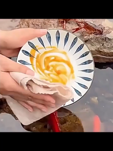 Nicedeal Loofah Premium Kitchen Towels Gourd Rag- Absorbent & Non-Scratch Dish Cloth