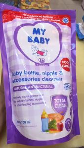 MY BABY BOTTLE NIPPLE and accsesories CLEANSER 400 ML 400ML REFILL / Pencuci botol dot