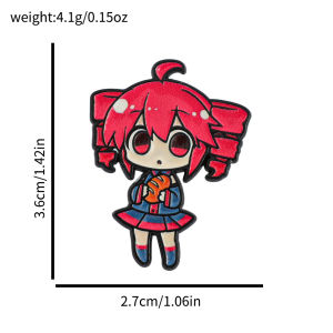 Bandai | Cute Chibi Anime Girl Enamel Pin Brooch Cartoon Character Metal Lapel Badge for Backpack Jeans Hat Decor Fan Gifts