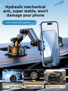 FLAME LIGHT | Vacuum Suction Mobile Phone Car Mount