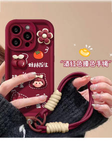 Adorable Red Phone Case for Huawei Mate60 pro Nova12/11/10 Honor 90/80 Enjoy 70 Protection Cover Magic5 Creative Soft Gel