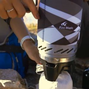 FIREMAPLE - STAR X2 ALL-IN-ONE COOKING SYSTEM COOK POT STAND OUTDOOR CAMPING HIKING BACKPACKING LIGHTWEIGHT STOVE