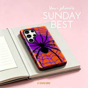 Potdemiel | Halloween Pumpkins For Samsung Galaxy S26 Ultra A56 Exquisitely Pattern Double Protective Phone Cover Cases CaseChic