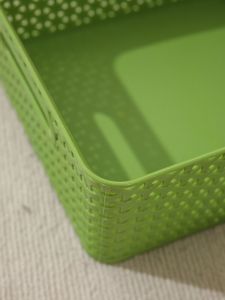 Colorful Plastic Storage Box for Children's Toys: Home Use Foldable Design Nursery Educational Tool Basket Toy Organizer Box