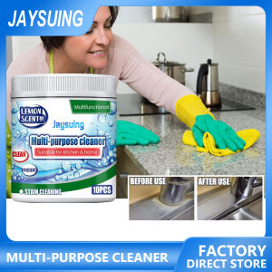 Discover the Power of Multifunctional Effervescent Cleaner: A Non-Toxic, Portable, and Lemon-Scented Solution