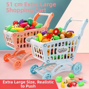 Hui Cheng Toys | Mini Supermarket Trolley Toys For Preschool Girls