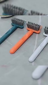 Masely 2 In 1 Comb Cleaning Brush Hair Dust Cleaning Rake Airbag Comb Cleaning Tool