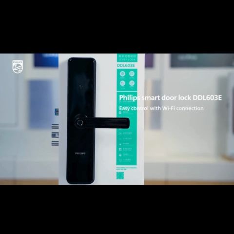 PHILIPS EasyKey DDL603E-5HWS - Lever Type Smart Door Lock | Lazada PH