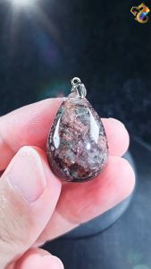 Collectors Grade Brazil Forest Phantom Quartz S925 Silver Pendant