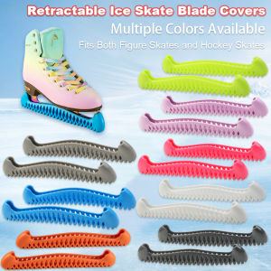 S/L/XL Walkable Ice Skate Blade Cover TPU Figure Skate Hockey Skates Prevent Puncture Scalable Blade Sleeve Blade Knife Cover