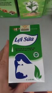 2 hộp Lợi Sữa sau sinh kingphar - Giúp lợi sữa  sữa về nhanh và đều  thông tắc tia sữa  sữa luôn đặc và thơm  mẹ nhanh về lại dáng - hộp 40 viên.