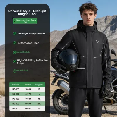 WANBAOLV | Motorcycle Rain Protection Rain Suit Separate Design For Cyclists