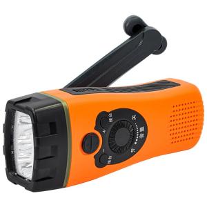 Crank Radio Flashlight Multifunctional Manual Self-powering