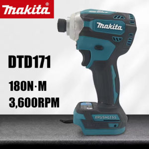 Makita | Makita DTD171 18V Brushless Cordless Impact Driver LED Worklight Rechargeable Screwdriver Drill Bare Power Tool