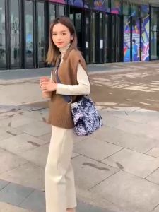 OMYGOOSE TAS SELMPANG / HANDBAG MOTIF WANITA / TAS NYLON / KIP 23668