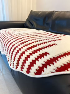 Luxurious Faux Fur Sofa Cushion Cover Dustproof Slipcover Nordic Style Four Seasons Universal Machine Washable Stripe Pattern