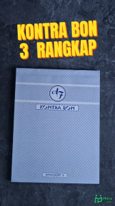 Kontra Bon Rangkap 3 NCR & Buku Nota AF Tiga Ply