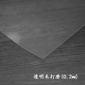 Transparent PP Film DIY Handcraft Polishing Shrinking Plastic Sheet White Absorption Film Fashion Jewelry Accessories