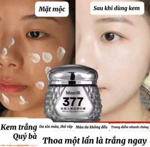 Kem Trắng Da 377 Mmẻir 50g Kem Dưỡng Quý Bà Trang Điểm Dưỡng Trắng
