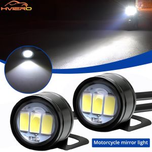 Car Eagle Eye Mirror Lights DRL Backup Bulbs Auto Motor Led Turn Signal Reverse Parking Brake Trunk Lamping Daylight Waterproof