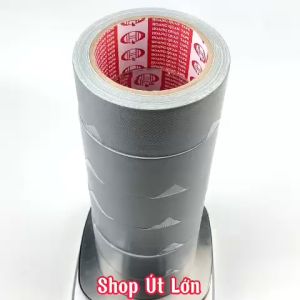 Băng keo vải màu xám rộng 4.7cm dài 13 mét lõi giấy 3mm - 1 cây có 6 cuộn