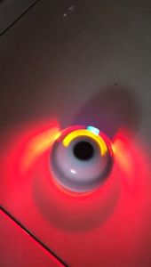 FOOTBALL SPINING TOP LED + MUSIK / MAINAN ANAK GASING BOLA LED / GANGSING BOLA LED / BOLA PUTAR