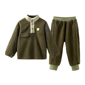 Usbettas | Winter Warm Fleece Childrens Outfit 2 Pieces Set
