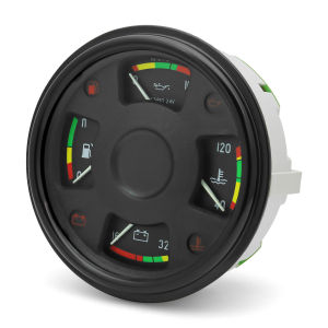 RYSJM | 140MM Multi-functional Meter 4 in 1 Oil Pressure Water Temp Fuel Level Voltmeter Combination Meter For Car Truck 24V 0025405847