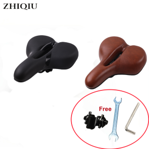 Bike Seat Comfort Bike Saddle Bicycle Accessories for Men & Women Soft Wide Bike Seat Cushion Fit for Most Bikes